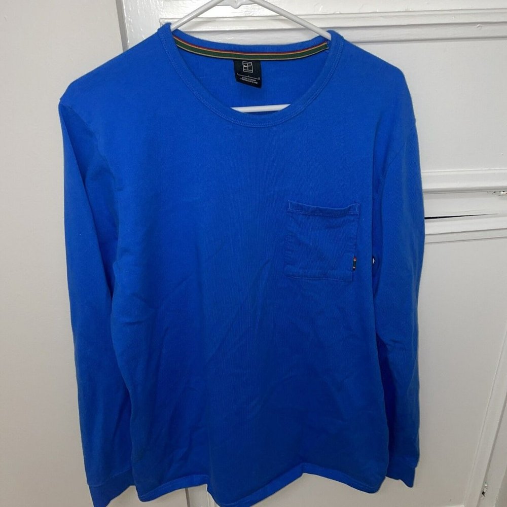 Rare Vintage NIKE Court Challenge Swoosh Graphic Long Sleeve T Shirt 90s 2000s L